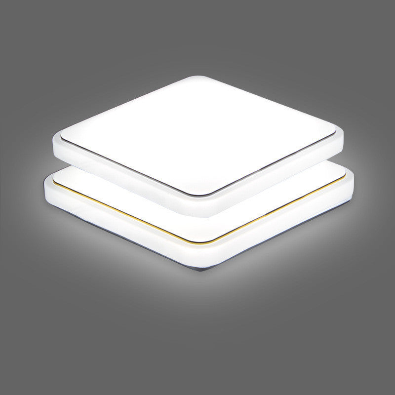 Simple Square LED Ceiling Lamp – Modern Home Lighting