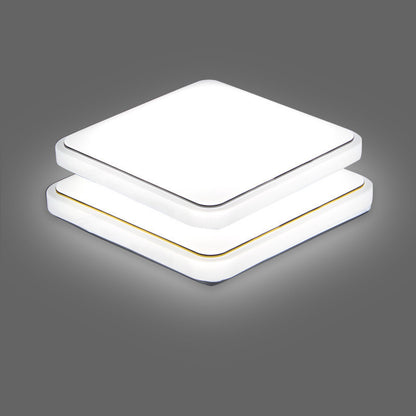 Simple Square LED Ceiling Lamp – Modern Home Lighting