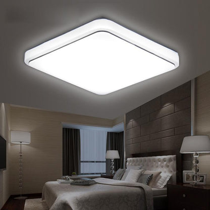 Simple Square LED Ceiling Lamp – Modern Home Lighting
