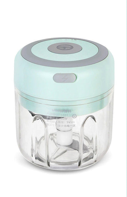 Mini Electric Garlic Chopper – USB Rechargeable Kitchen Crusher