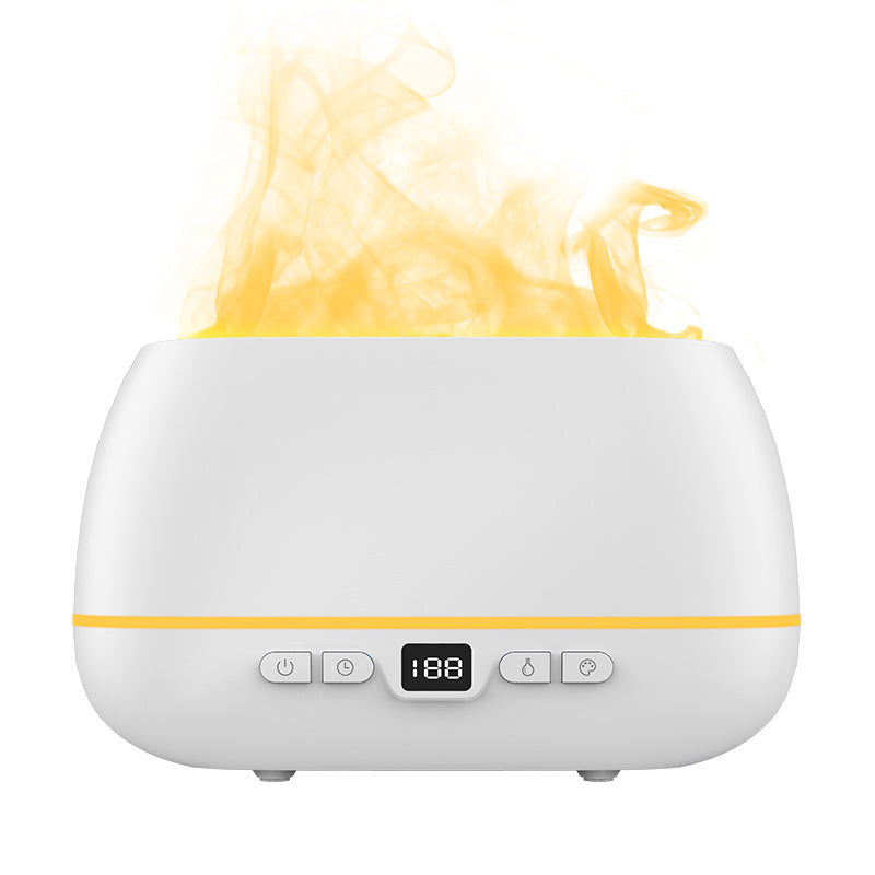 3D Flame Humidifier – USB Aroma Diffuser with LED Light (200ml)