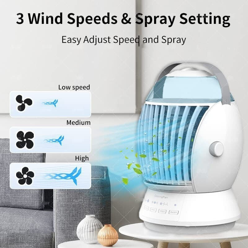Desktop Fog Fan – Portable Air Cooler & Humidifier