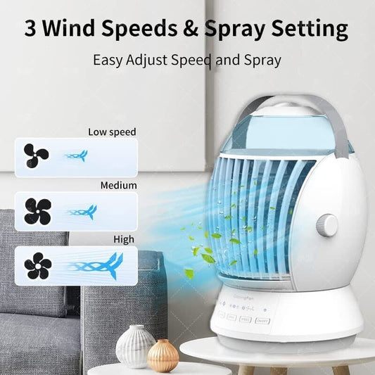Desktop Fog Fan – Portable Air Cooler & Humidifier