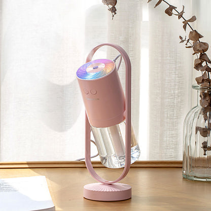 200ml Portable USB Humidifier – Colorful Light & Rechargeable Design