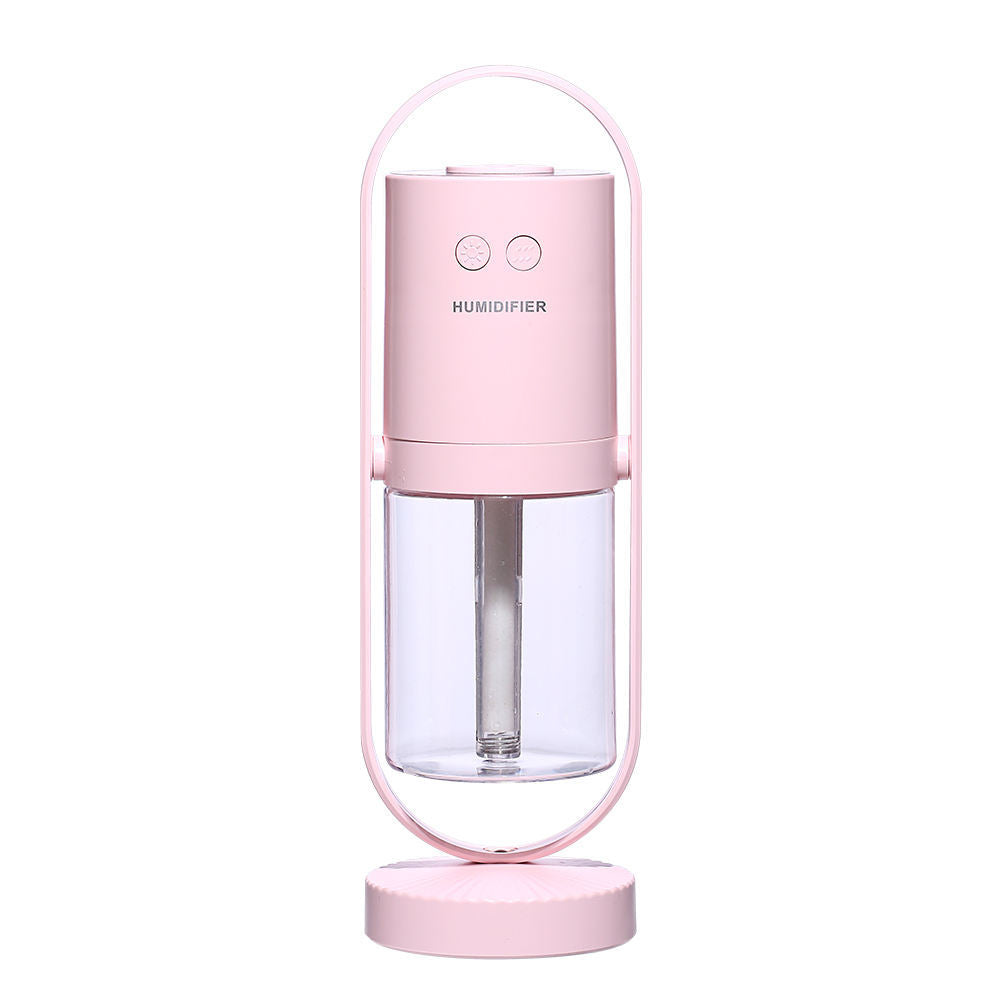 200ml Portable USB Humidifier – Colorful Light & Rechargeable Design