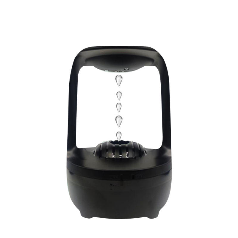 Anti-Gravity Water Drop Humidifier – Aromatherapy & LED Mist Maker