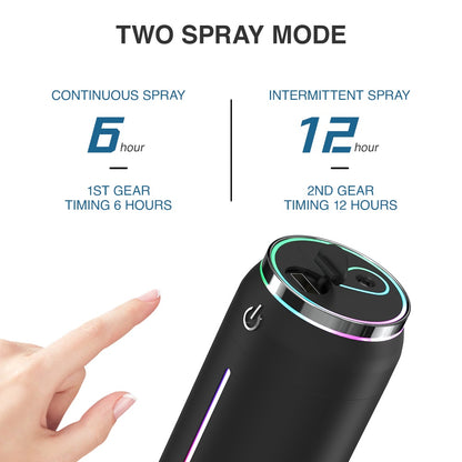 220ML Mini Car Humidifier – USB Aroma Diffuser