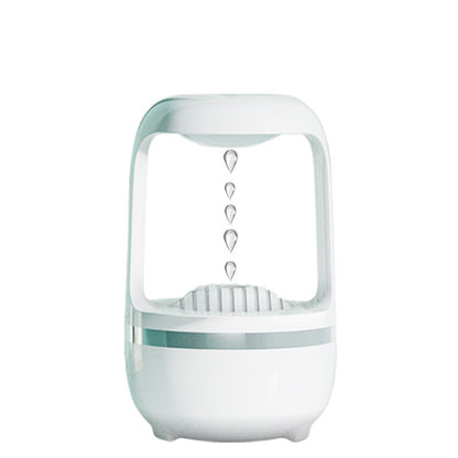 Anti-Gravity Water Drop Humidifier – Aromatherapy & LED Mist Maker