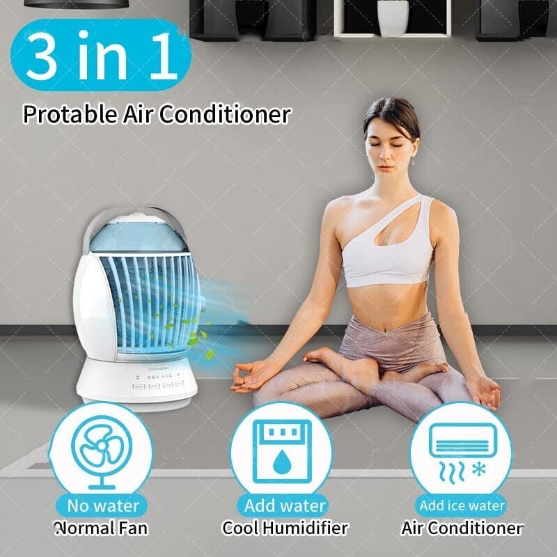 Desktop Fog Fan – Portable Air Cooler & Humidifier