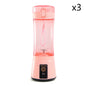 Portable USB Rechargeable Mini Juicer Blender